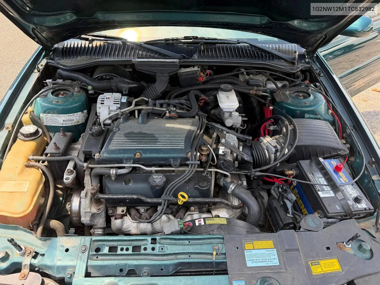 1996 Pontiac Grand Am Gt VIN: 1G2NW12M1TC832982 Lot: 59647976