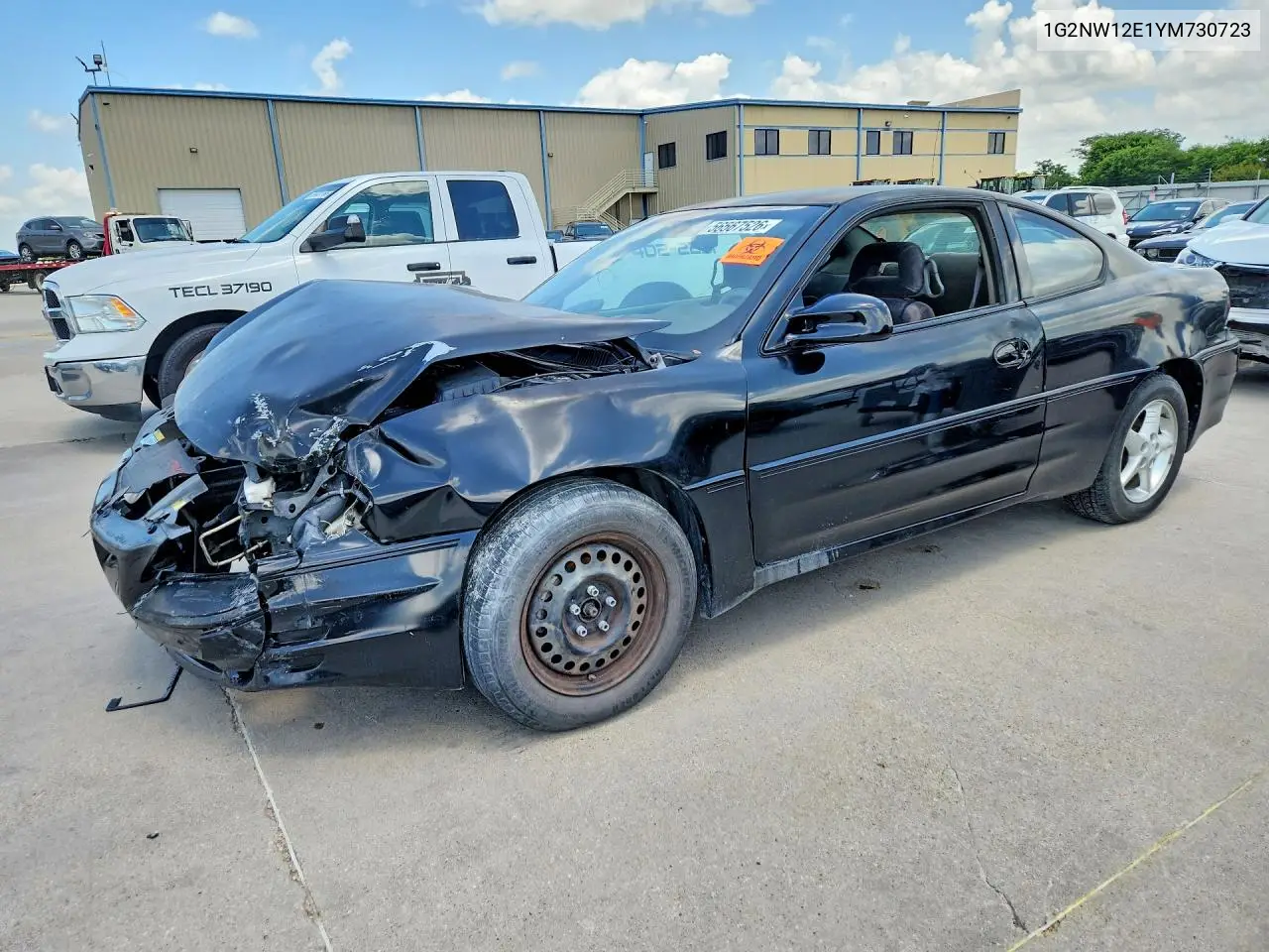 2000 Pontiac Grand Am Gt VIN: 1G2NW12E1YM730723 Lot: 56567526