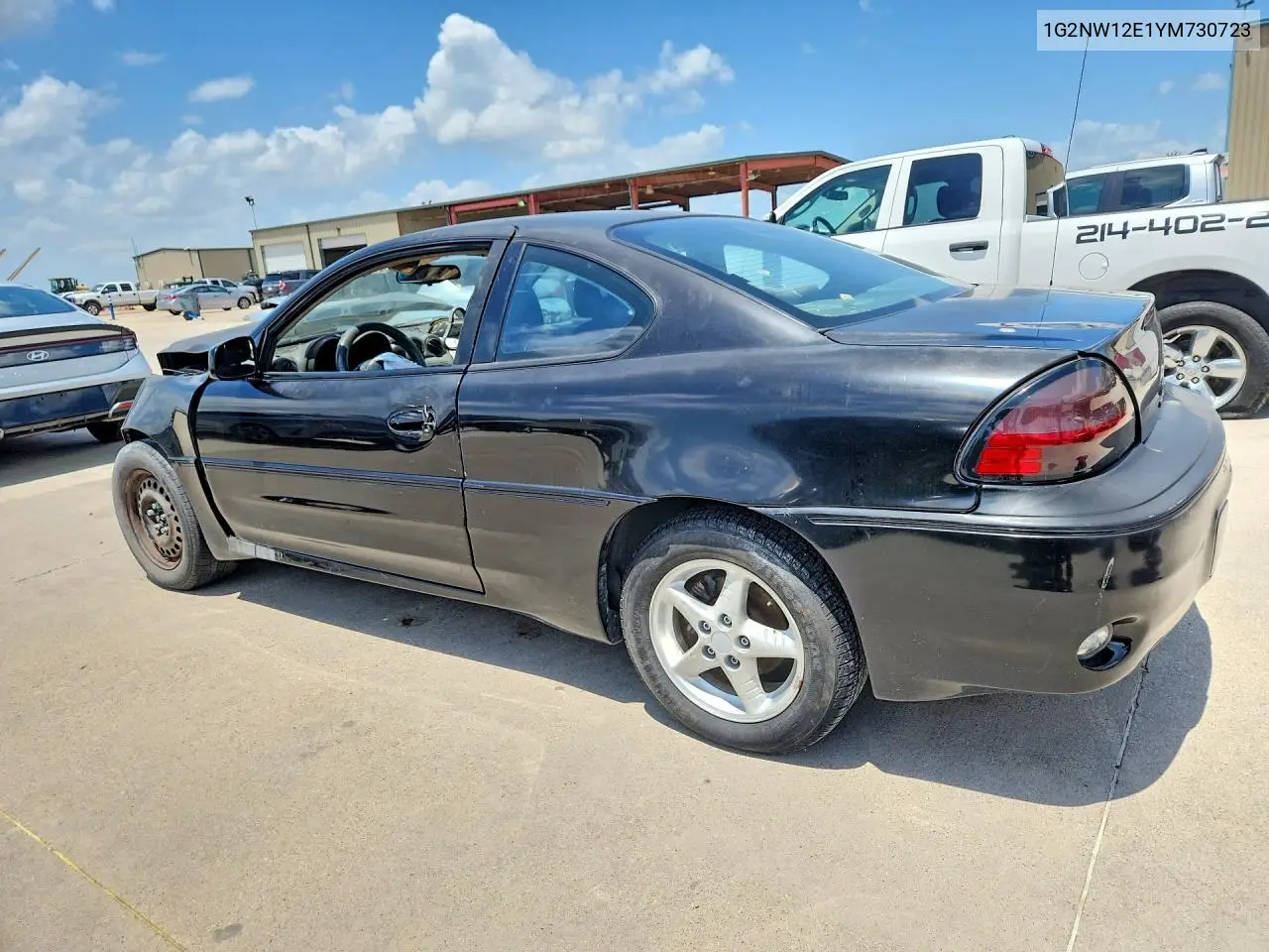 2000 Pontiac Grand Am Gt VIN: 1G2NW12E1YM730723 Lot: 56567526