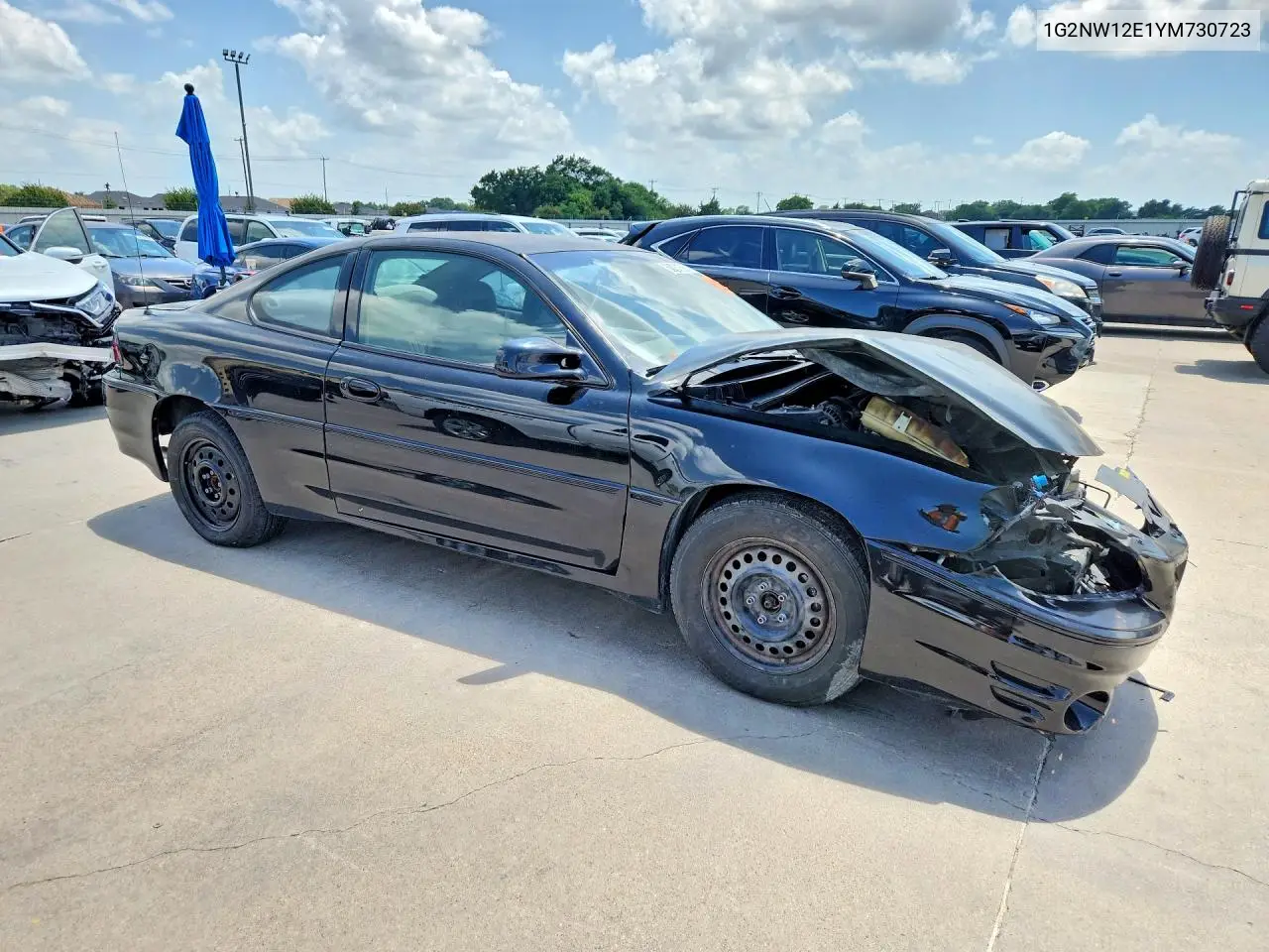 2000 Pontiac Grand Am Gt VIN: 1G2NW12E1YM730723 Lot: 56567526