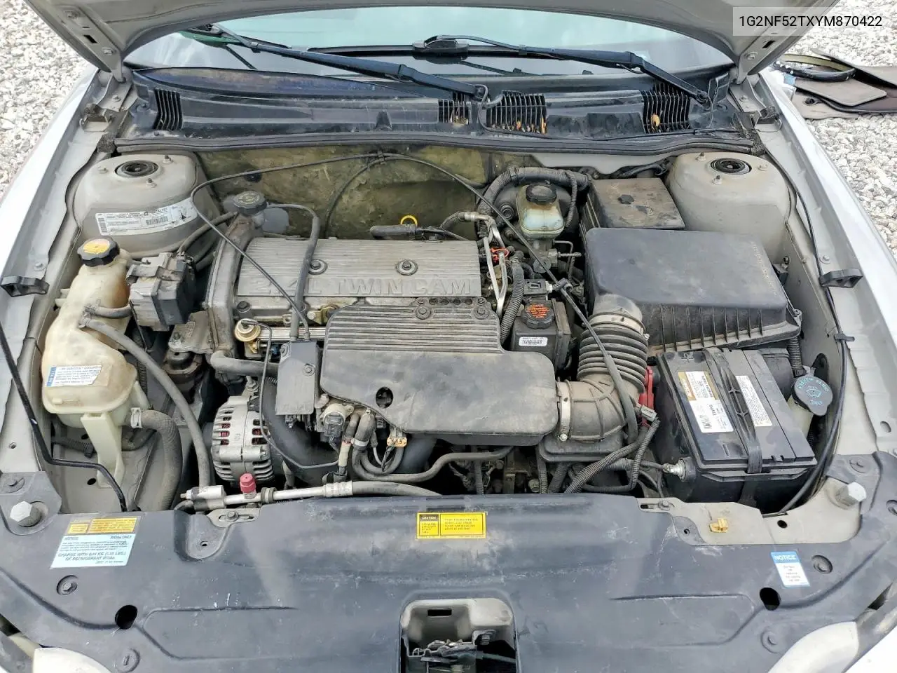 2000 Pontiac Grand Am Se1 VIN: 1G2NF52TXYM870422 Lot: 60693996