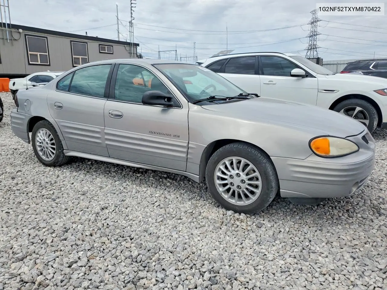 2000 Pontiac Grand Am Se1 VIN: 1G2NF52TXYM870422 Lot: 60693996