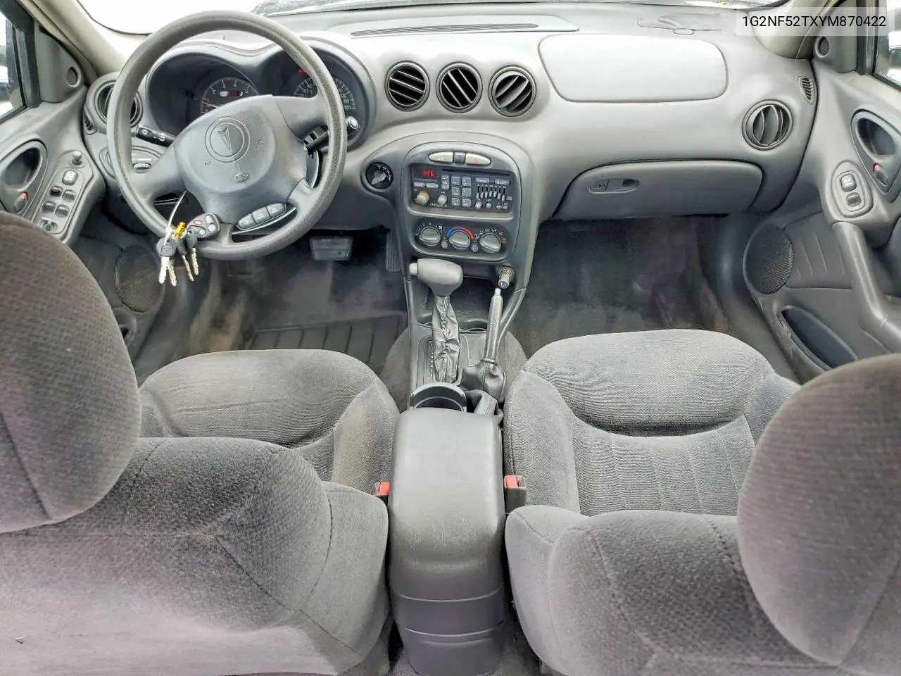 2000 Pontiac Grand Am Se1 VIN: 1G2NF52TXYM870422 Lot: 60693996