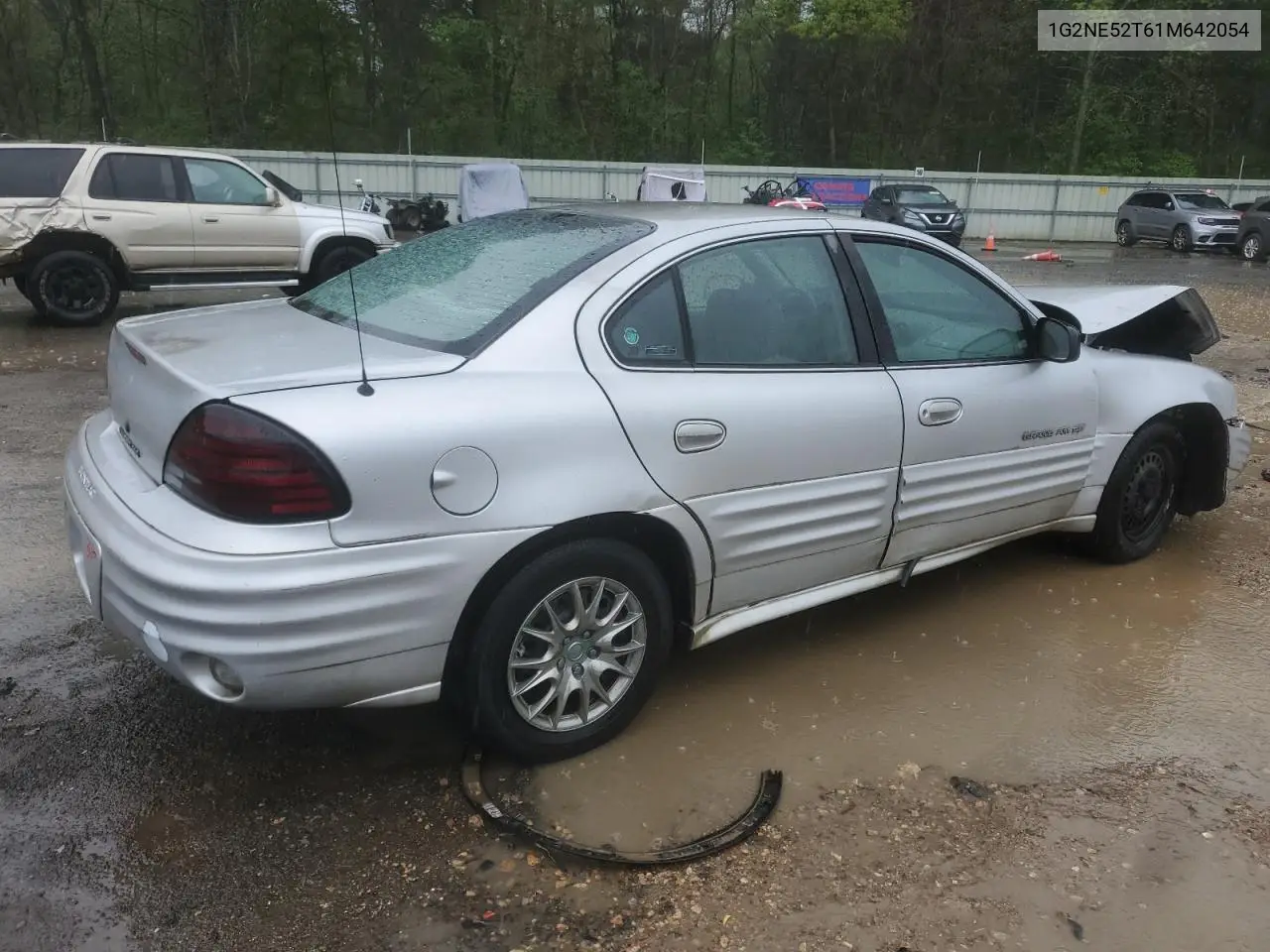 2001 Pontiac Grand Am Se VIN: 1G2NE52T61M642054 Lot: 48466236