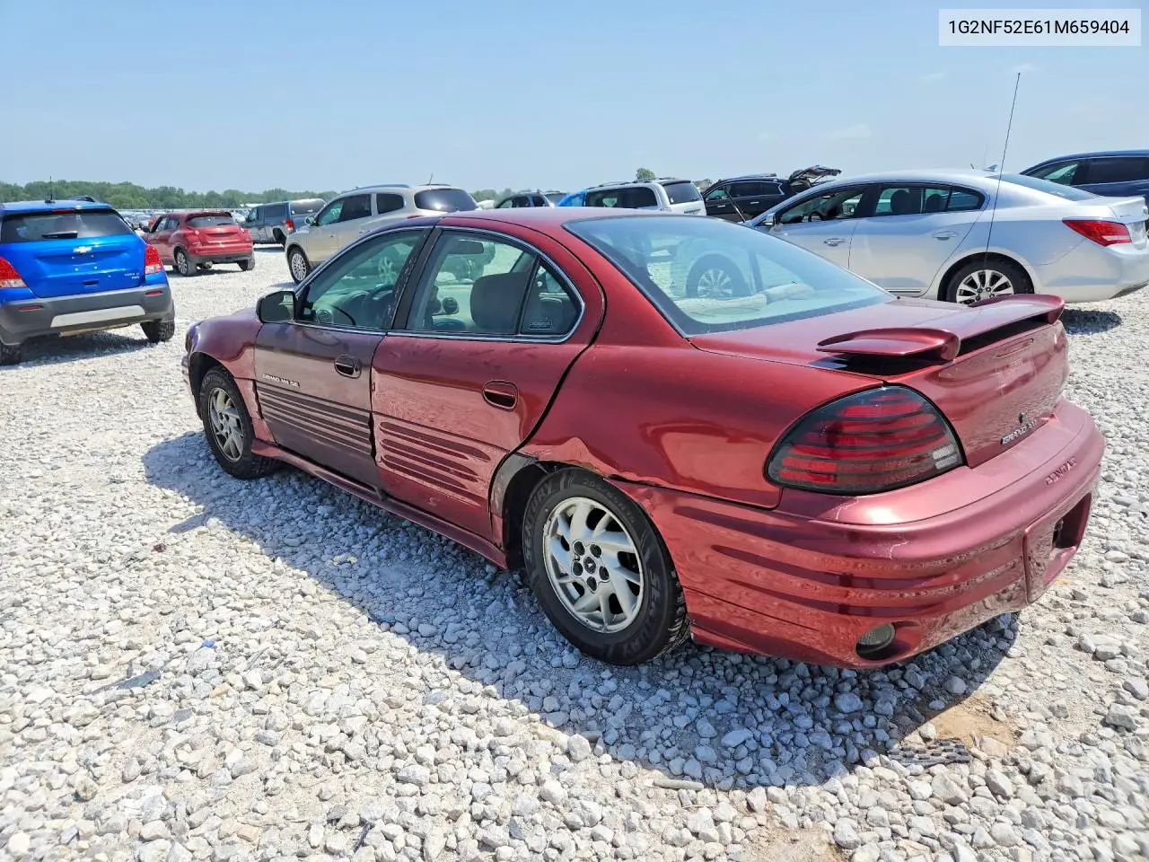 2001 Pontiac Grand Am Se1 VIN: 1G2NF52E61M659404 Lot: 59143916