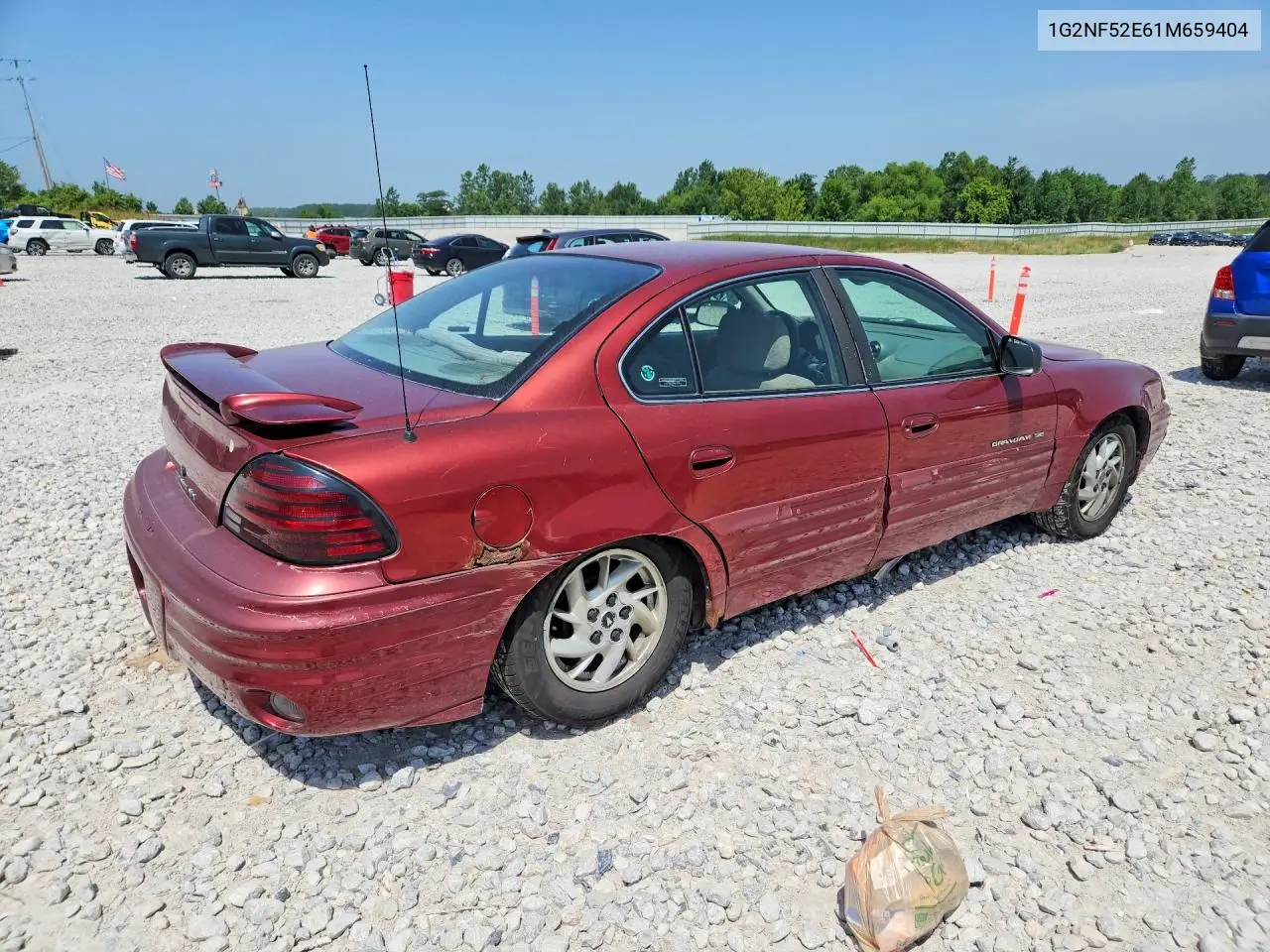 2001 Pontiac Grand Am Se1 VIN: 1G2NF52E61M659404 Lot: 59143916