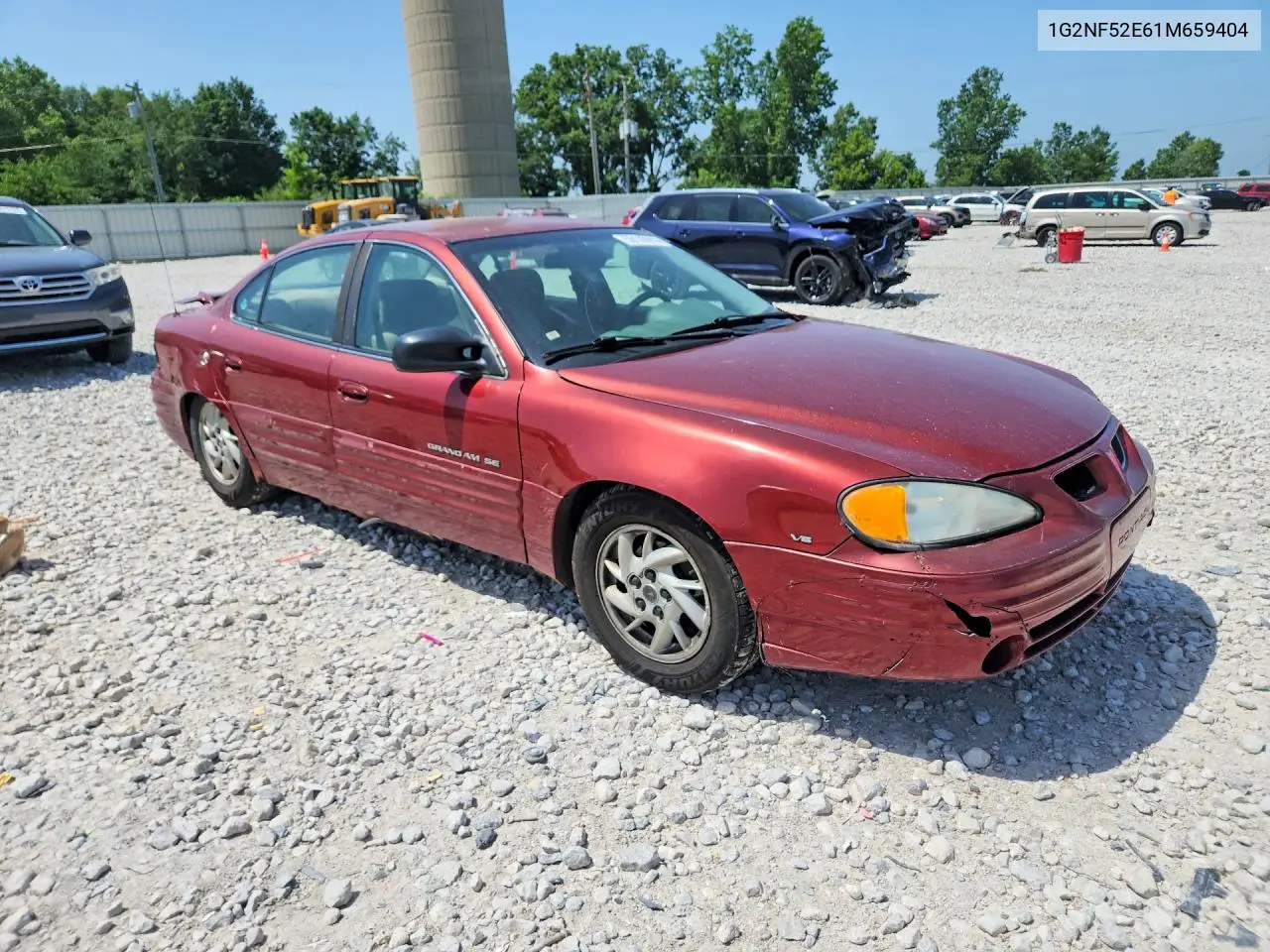 2001 Pontiac Grand Am Se1 VIN: 1G2NF52E61M659404 Lot: 59143916