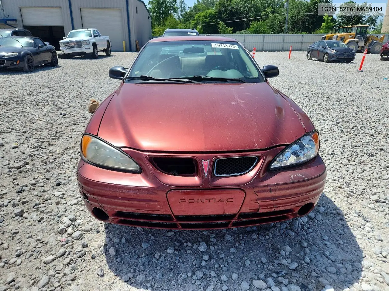 2001 Pontiac Grand Am Se1 VIN: 1G2NF52E61M659404 Lot: 59143916