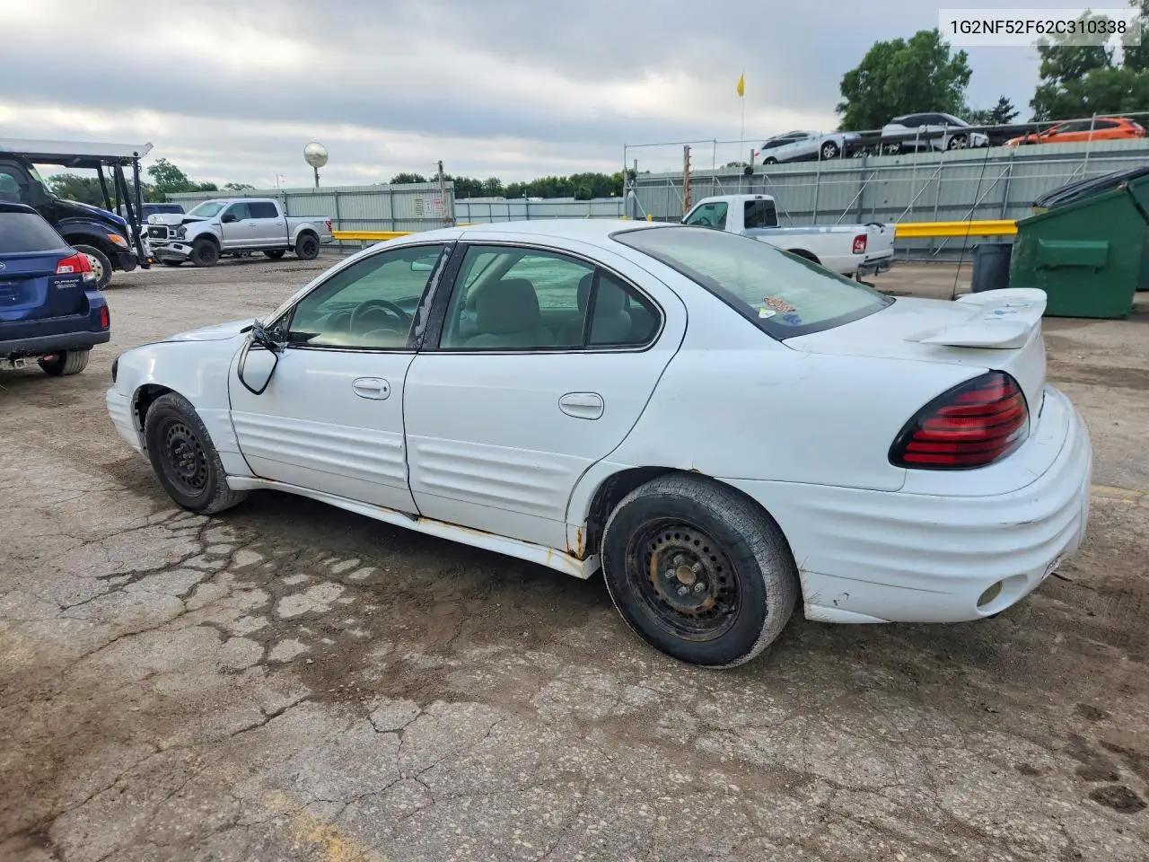 2002 Pontiac Grand Am Se1 VIN: 1G2NF52F62C310338 Lot: 56029346