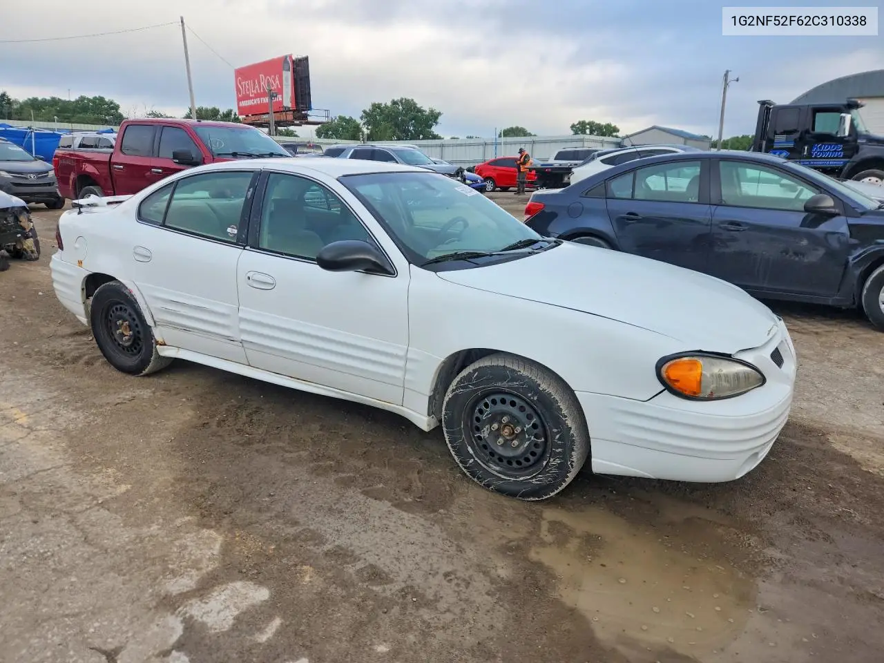 2002 Pontiac Grand Am Se1 VIN: 1G2NF52F62C310338 Lot: 56029346