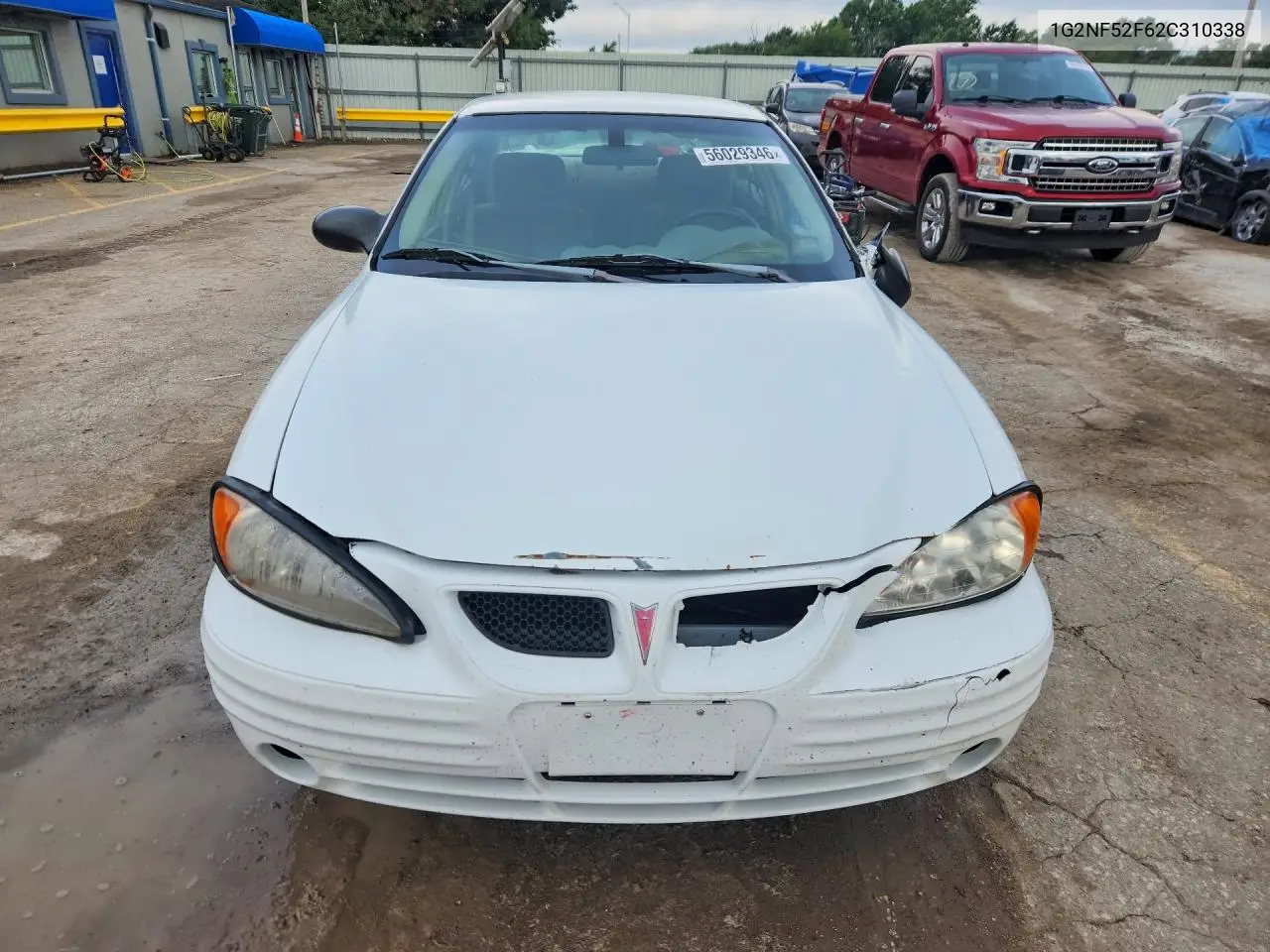 2002 Pontiac Grand Am Se1 VIN: 1G2NF52F62C310338 Lot: 56029346