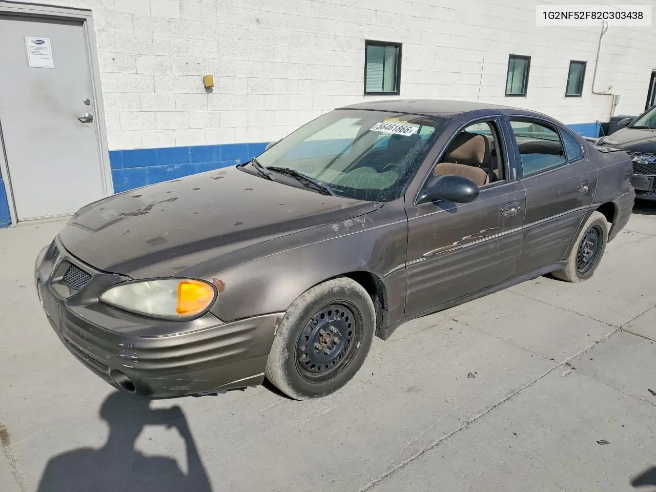 2002 Pontiac Grand Am Se1 VIN: 1G2NF52F82C303438 Lot: 56461866