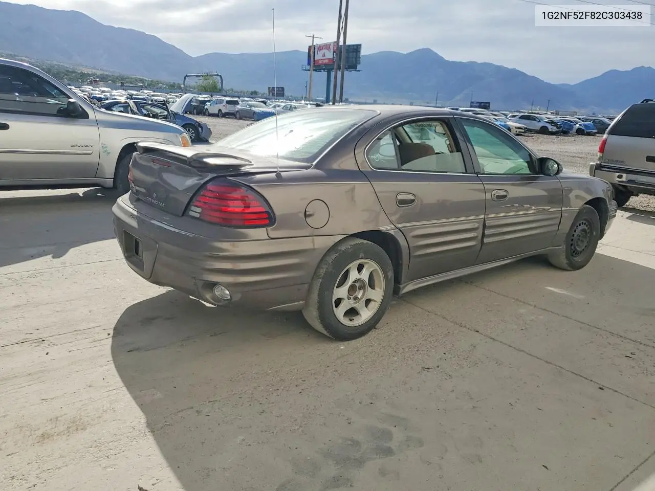 2002 Pontiac Grand Am Se1 VIN: 1G2NF52F82C303438 Lot: 56461866