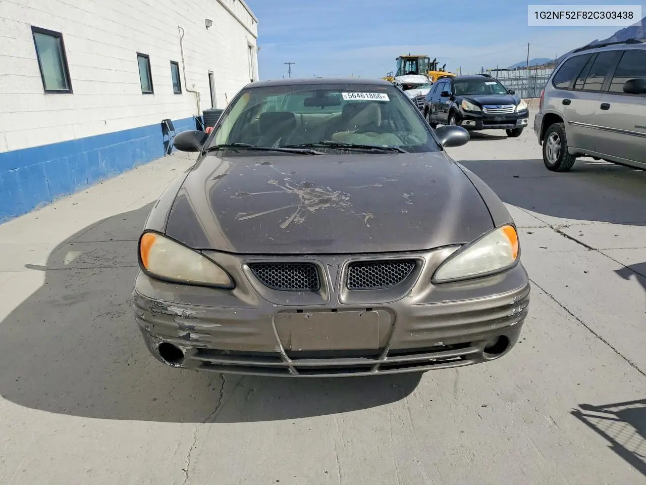 2002 Pontiac Grand Am Se1 VIN: 1G2NF52F82C303438 Lot: 56461866