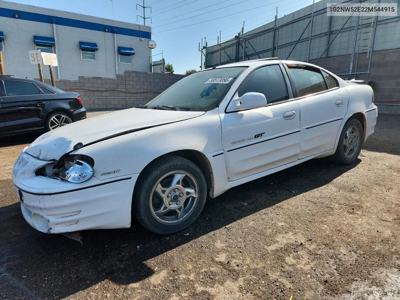 2002 Pontiac Grand Am Gt VIN: 1G2NW52E22M544915 Lot: 58513056