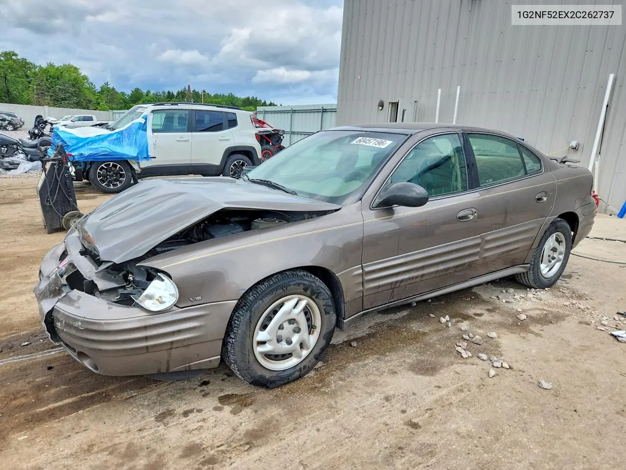 2002 Pontiac Grand Am Se1 VIN: 1G2NF52EX2C262737 Lot: 60457196