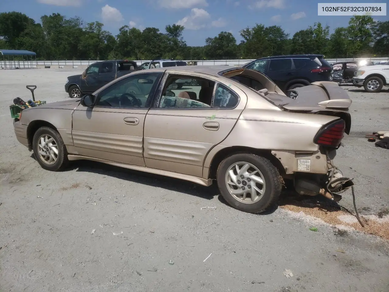 2002 Pontiac Grand Am Se1 Se1 VIN: 1G2NF52F32C307834 Lot: 63105085