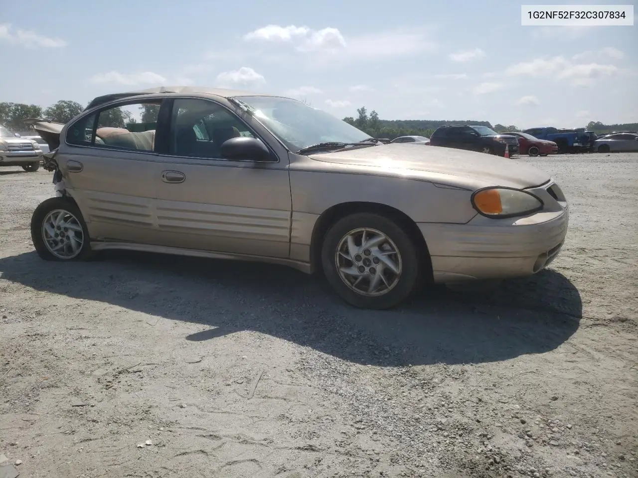 2002 Pontiac Grand Am Se1 Se1 VIN: 1G2NF52F32C307834 Lot: 63105085