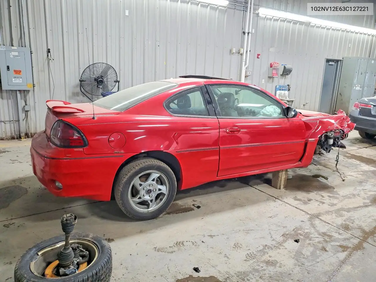 2003 Pontiac Grand Am Gt1 VIN: 1G2NV12E63C127221 Lot: 47017316