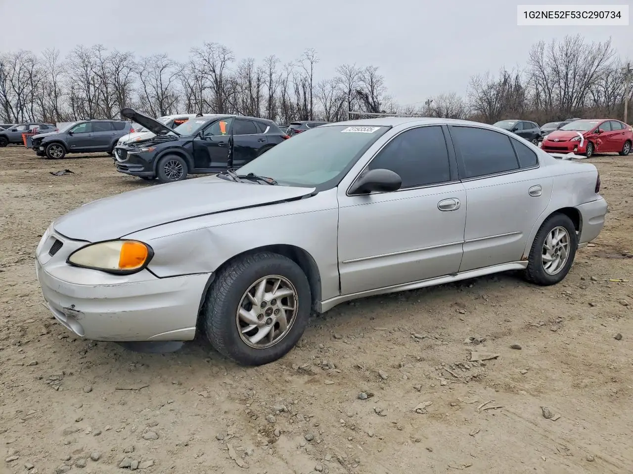 2003 Pontiac Grand Am Se VIN: 1G2NE52F53C290734 Lot: 73193535