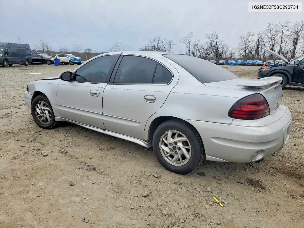 2003 Pontiac Grand Am Se VIN: 1G2NE52F53C290734 Lot: 73193535