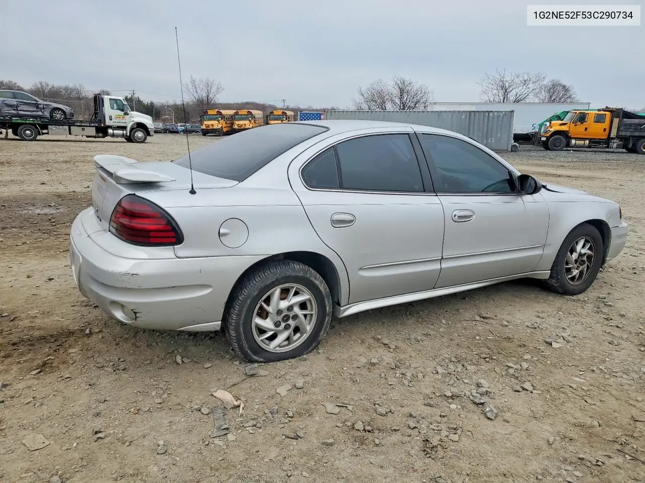 2003 Pontiac Grand Am Se VIN: 1G2NE52F53C290734 Lot: 73193535