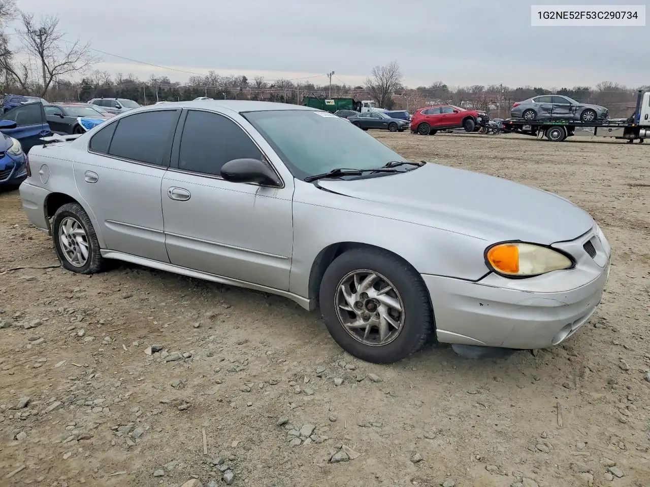 2003 Pontiac Grand Am Se VIN: 1G2NE52F53C290734 Lot: 73193535