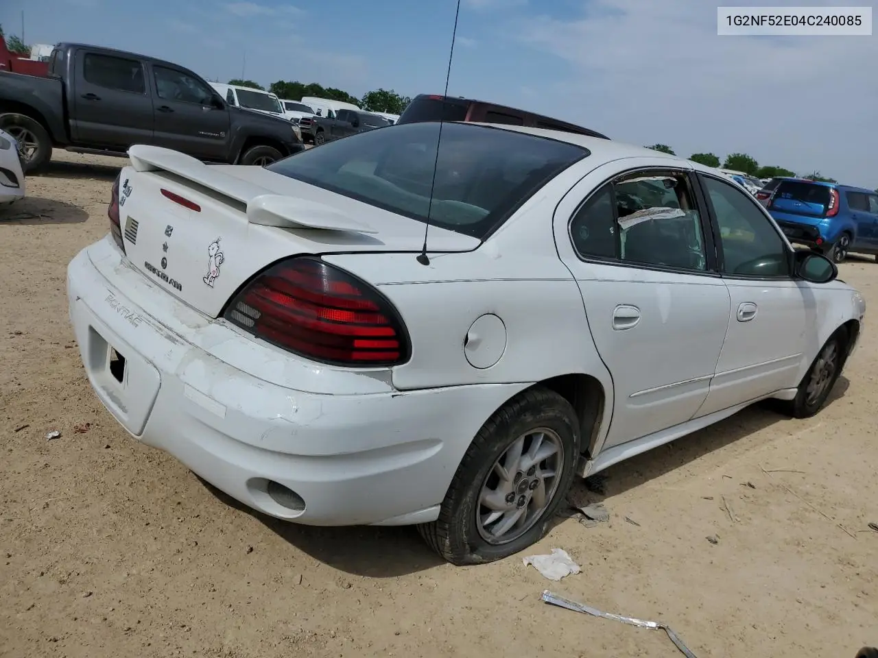 2004 Pontiac Grand Am Se1 VIN: 1G2NF52E04C240085 Lot: 47252316