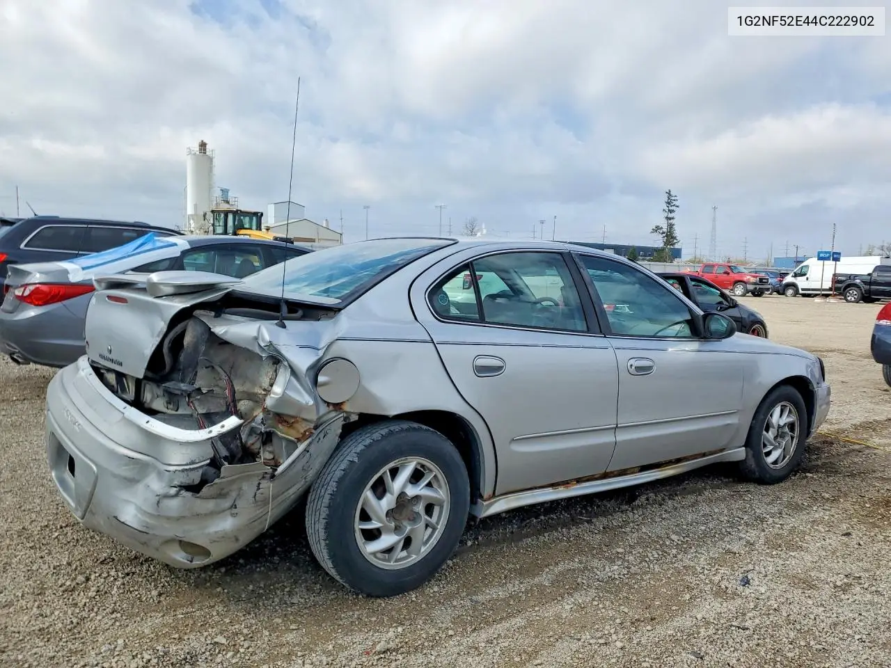 2004 Pontiac Grand Am Se1 VIN: 1G2NF52E44C222902 Lot: 50258866