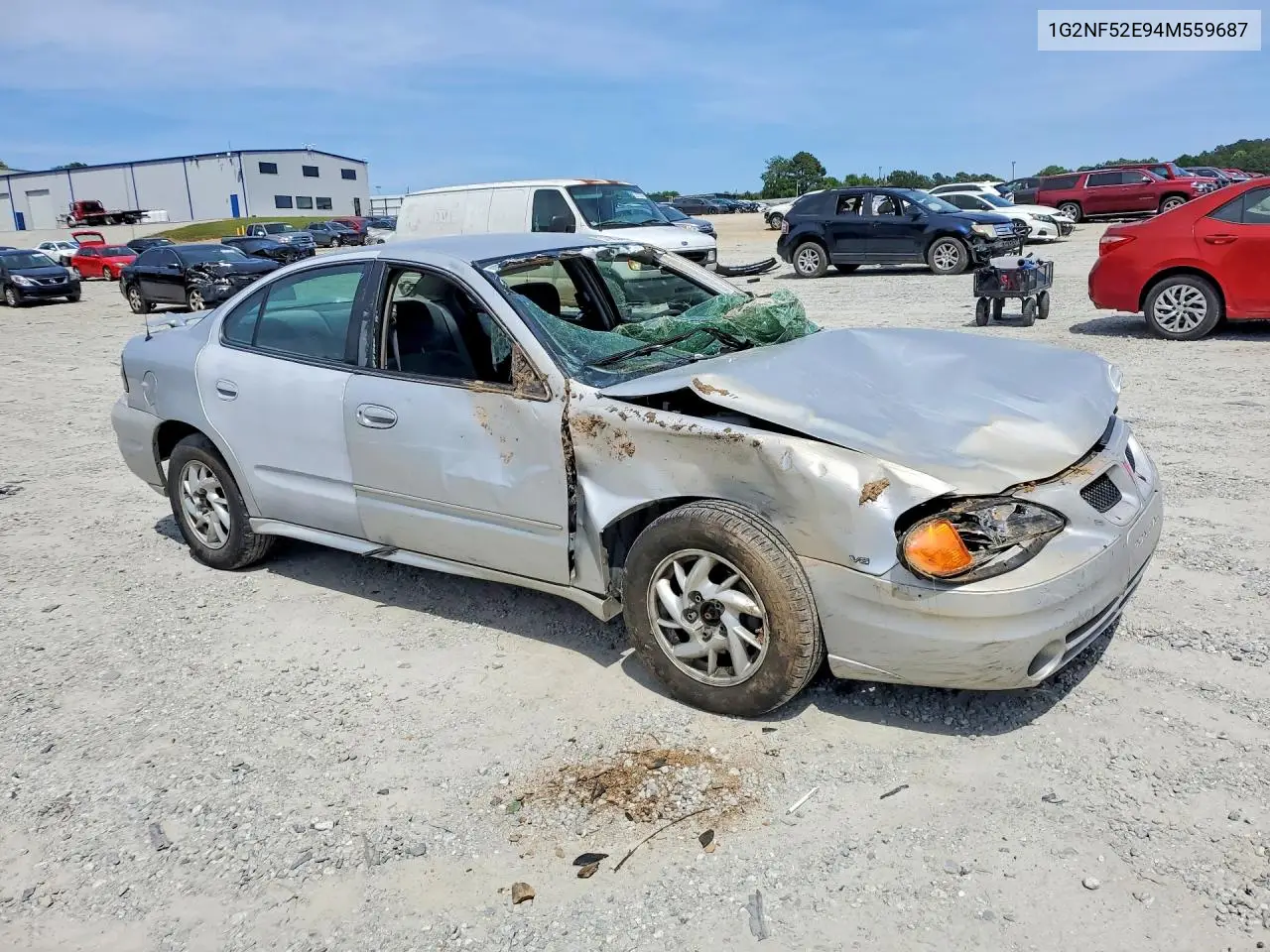 2004 Pontiac Grand Am Se1 VIN: 1G2NF52E94M559687 Lot: 51983496