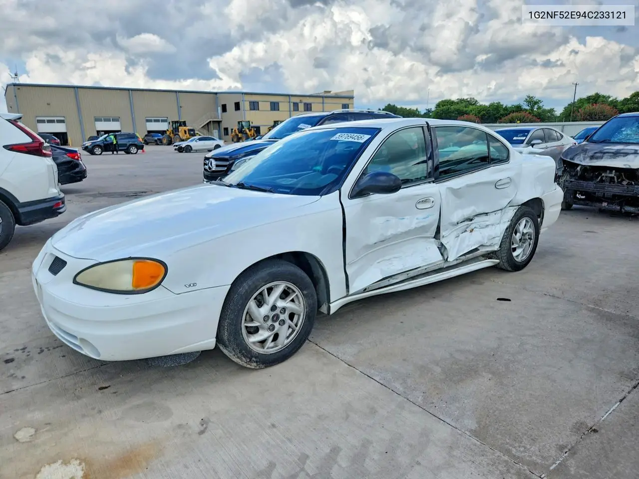 2004 Pontiac Grand Am Se1 VIN: 1G2NF52E94C233121 Lot: 59769456