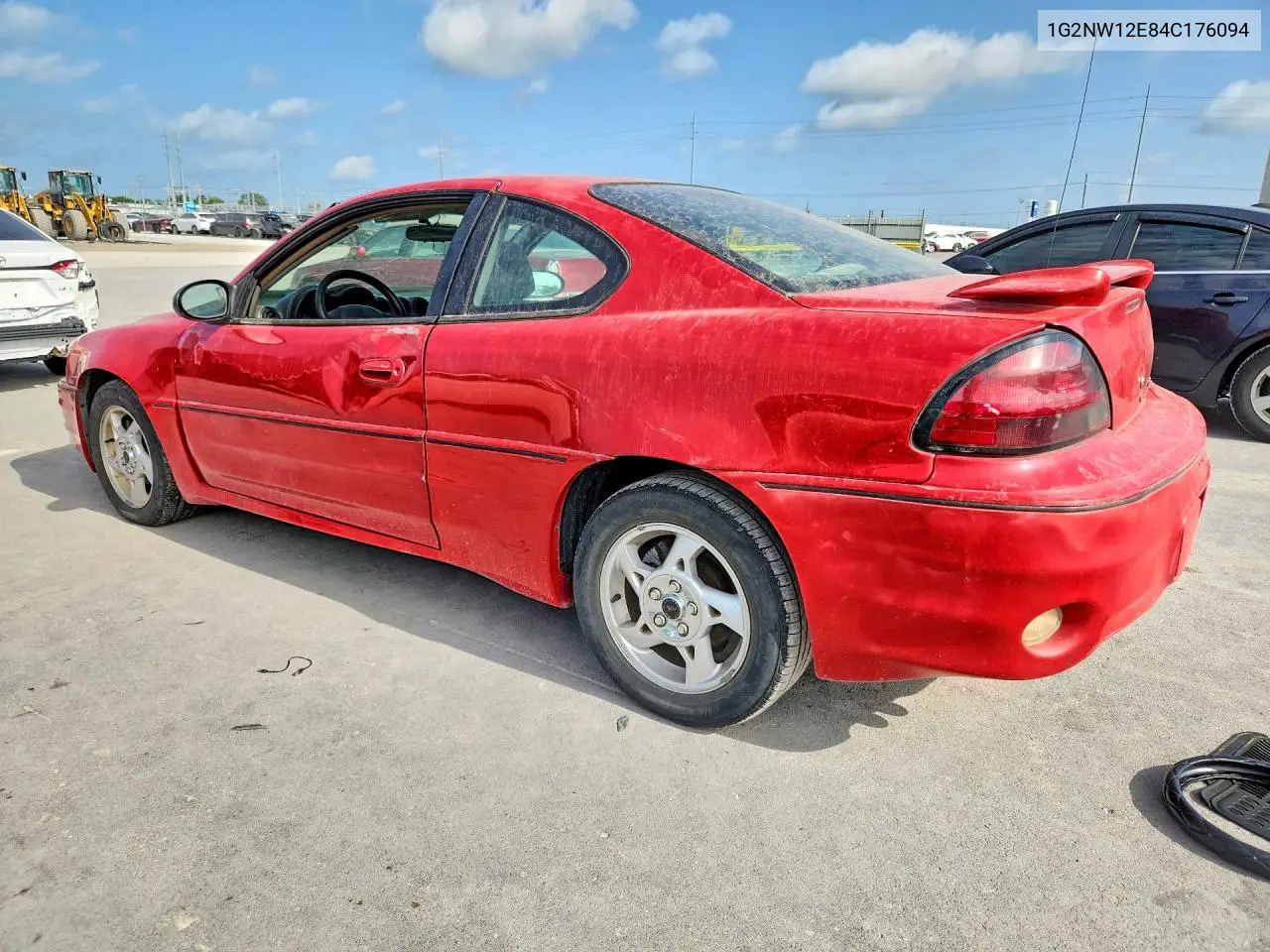 2004 Pontiac Grand Am Gt VIN: 1G2NW12E84C176094 Lot: 60986936