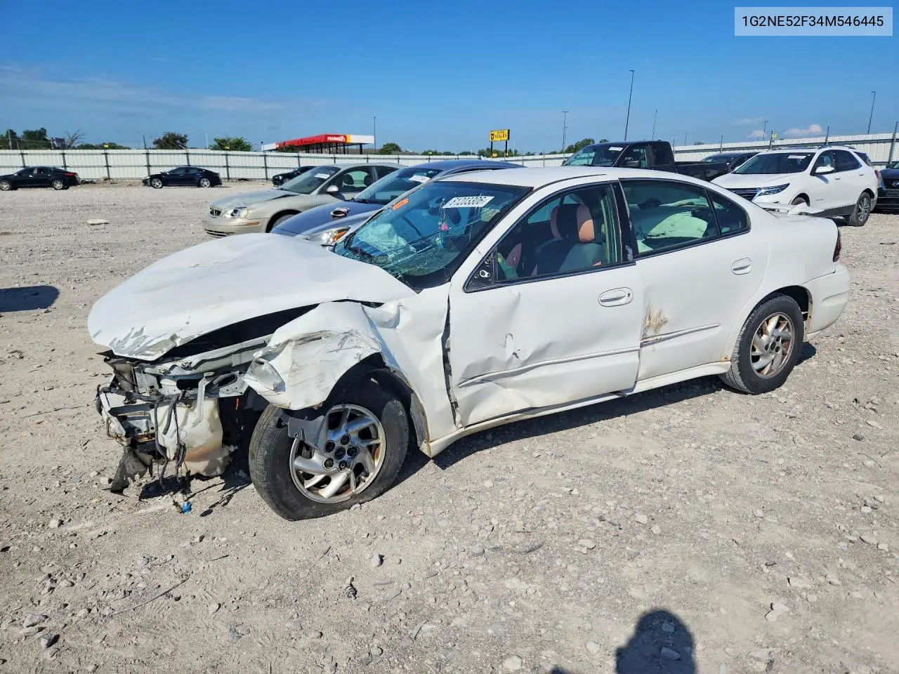 2004 Pontiac Grand Am Se VIN: 1G2NE52F34M546445 Lot: 61203306