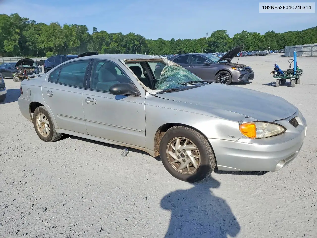 2004 Pontiac Grand Am Se1 VIN: 1G2NF52E04C240314 Lot: 61757226