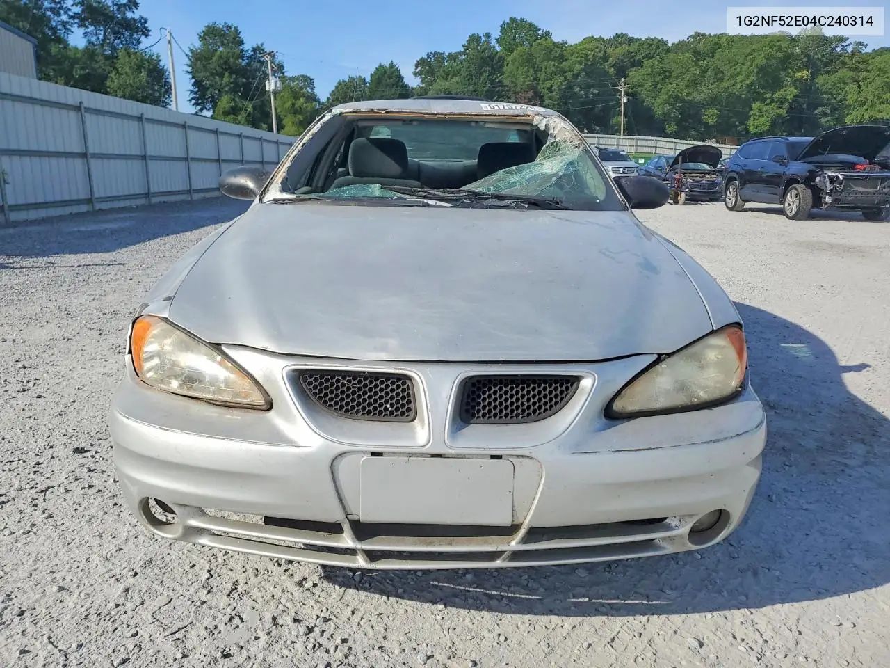 2004 Pontiac Grand Am Se1 VIN: 1G2NF52E04C240314 Lot: 61757226