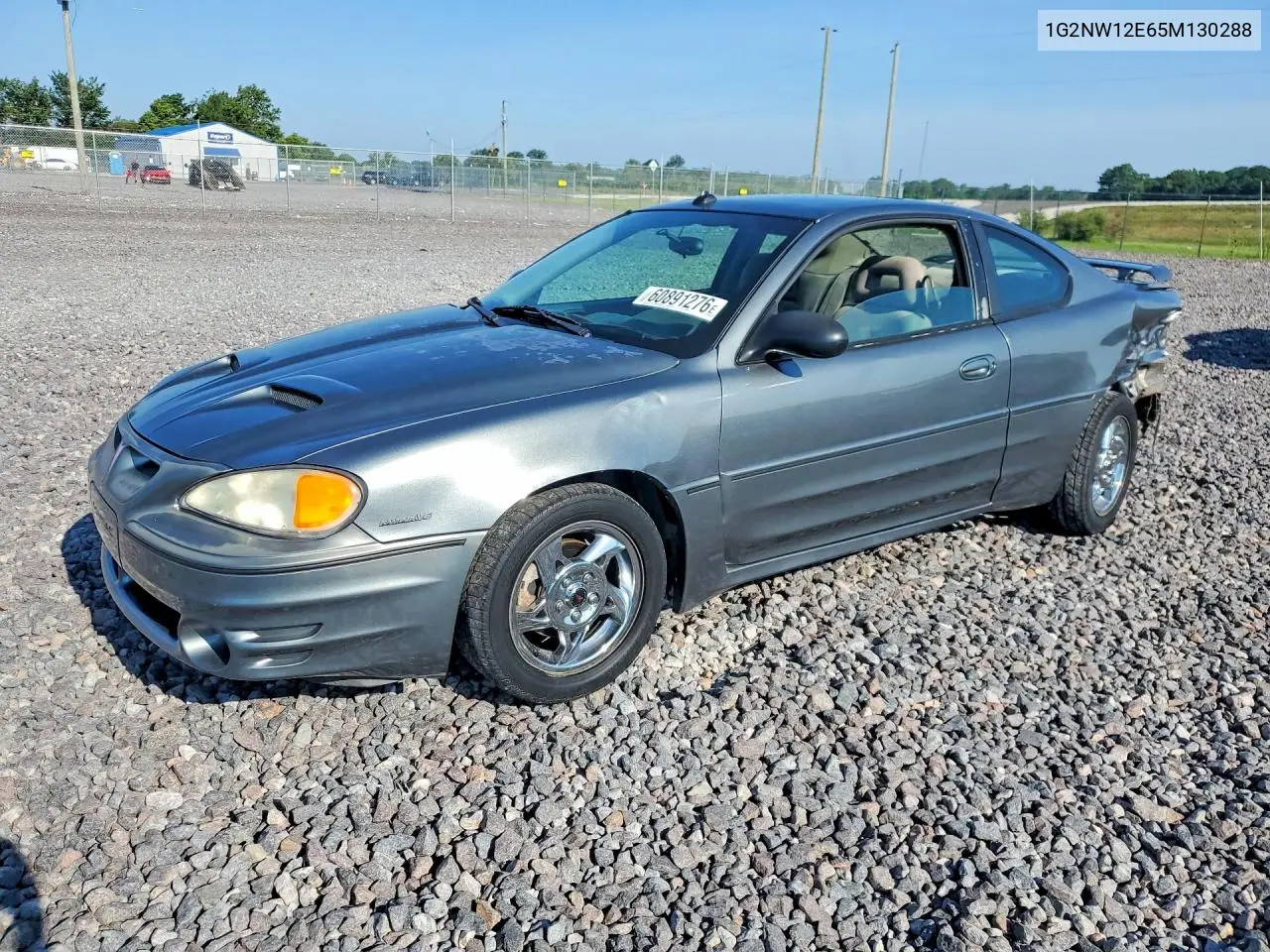 2005 Pontiac Grand Am Gt VIN: 1G2NW12E65M130288 Lot: 60891276