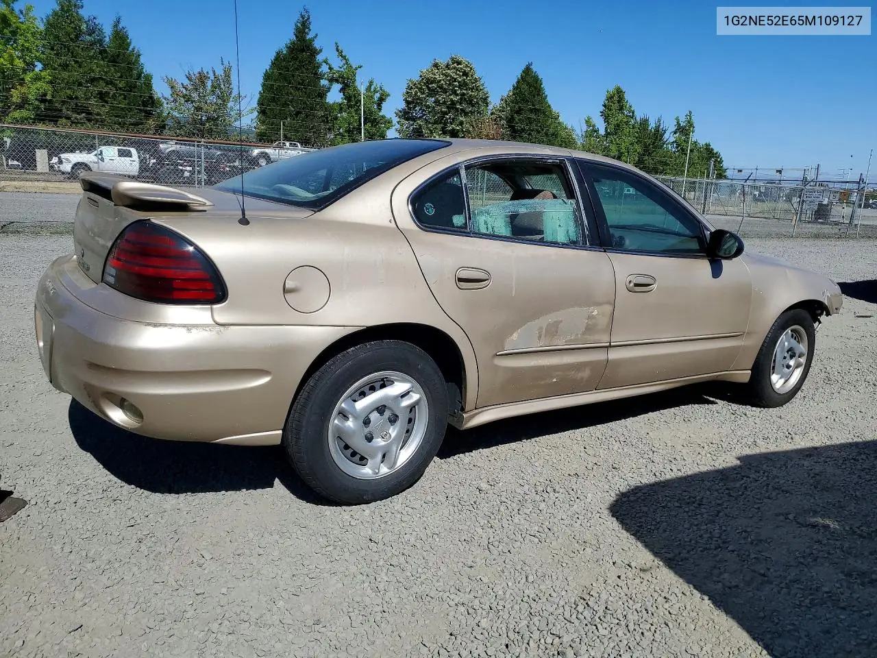 2005 Pontiac Grand Am Se VIN: 1G2NE52E65M109127 Lot: 61555546