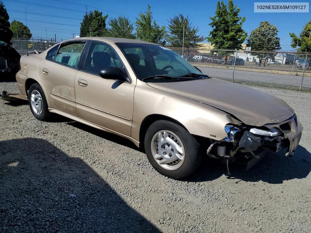 2005 Pontiac Grand Am Se VIN: 1G2NE52E65M109127 Lot: 61555546
