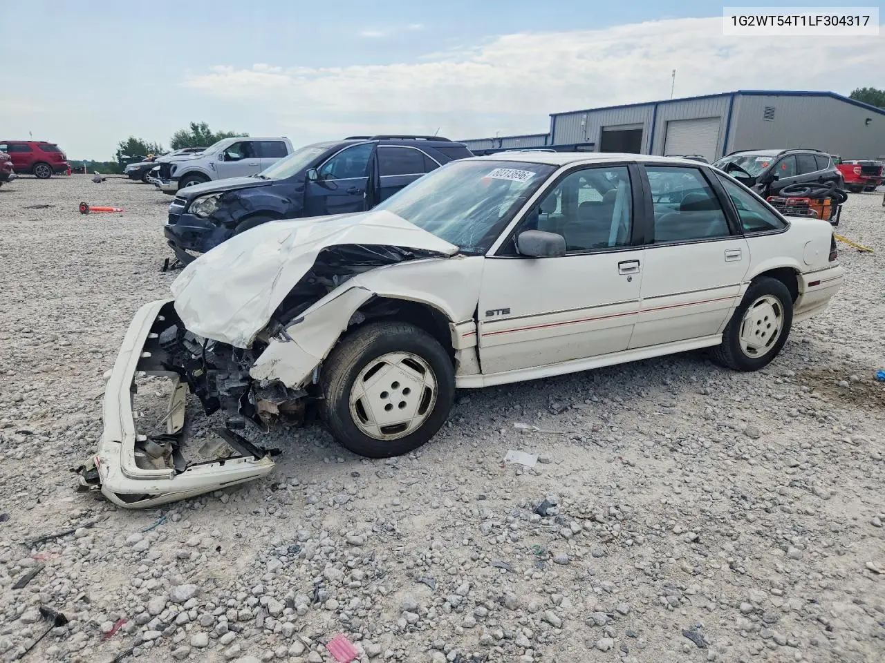 1990 Pontiac Grand Prix Ste VIN: 1G2WT54T1LF304317 Lot: 60313696