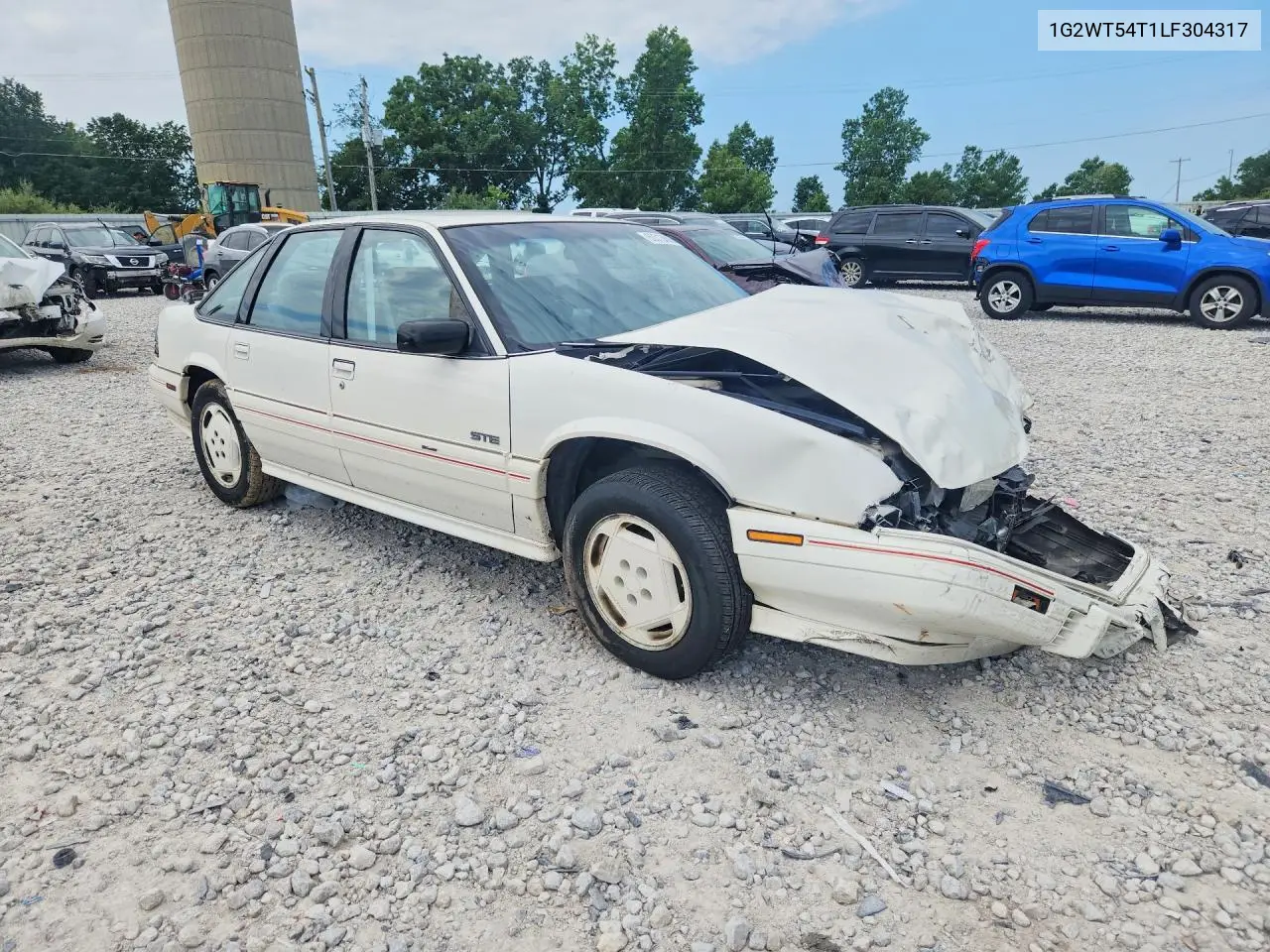 1990 Pontiac Grand Prix Ste VIN: 1G2WT54T1LF304317 Lot: 60313696