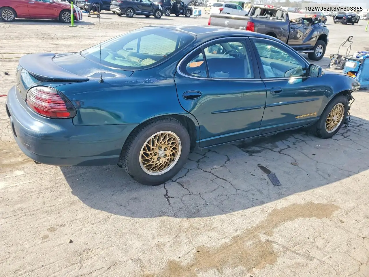 1997 Pontiac Grand Prix Se VIN: 1G2WJ52K3VF303365 Lot: 48140366