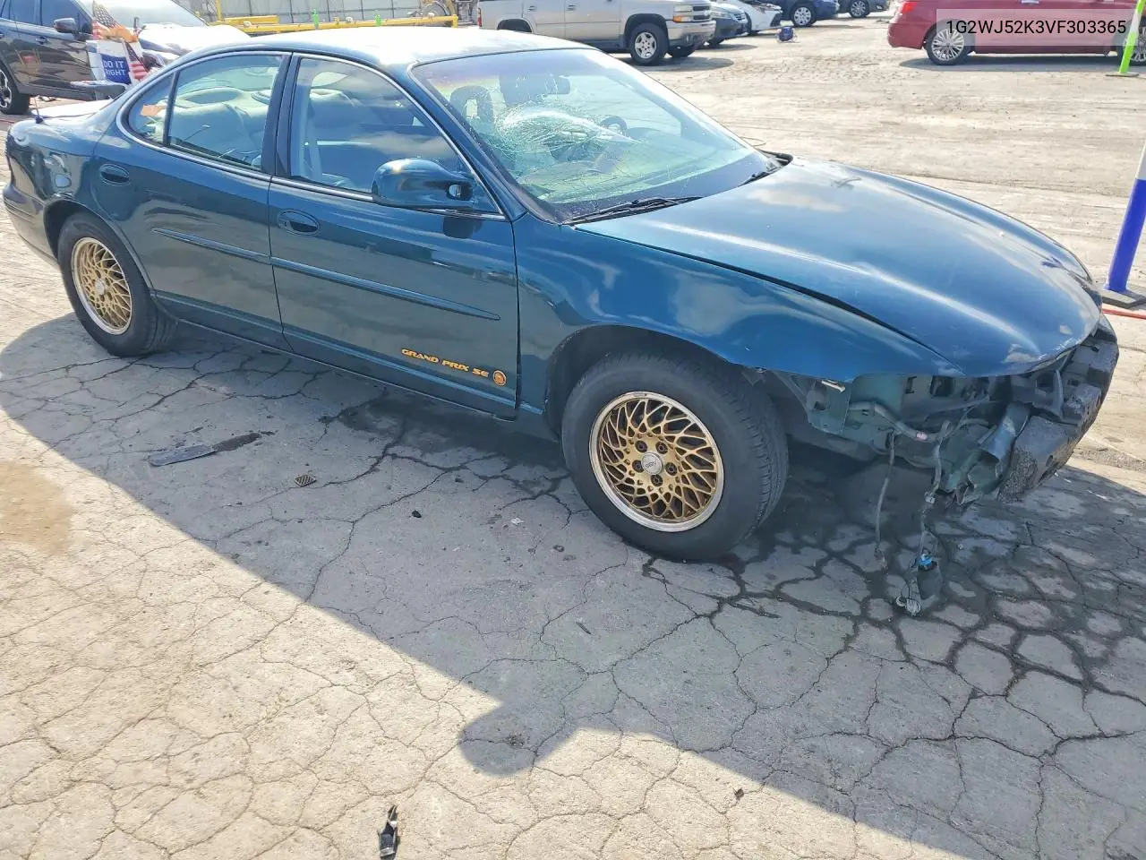 1997 Pontiac Grand Prix Se VIN: 1G2WJ52K3VF303365 Lot: 48140366