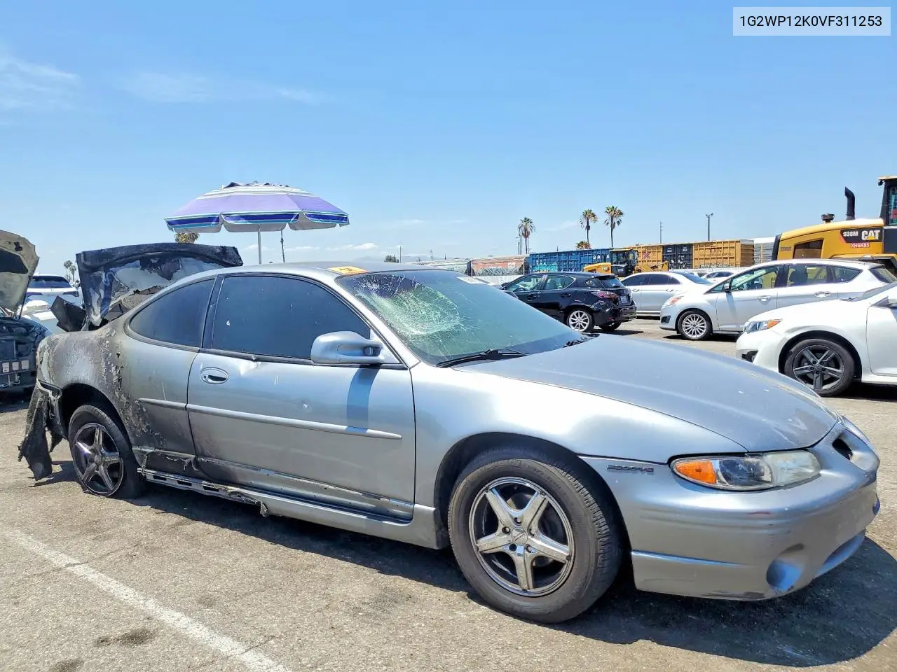 1997 Pontiac Grand Prix Gt VIN: 1G2WP12K0VF311253 Lot: 60897696
