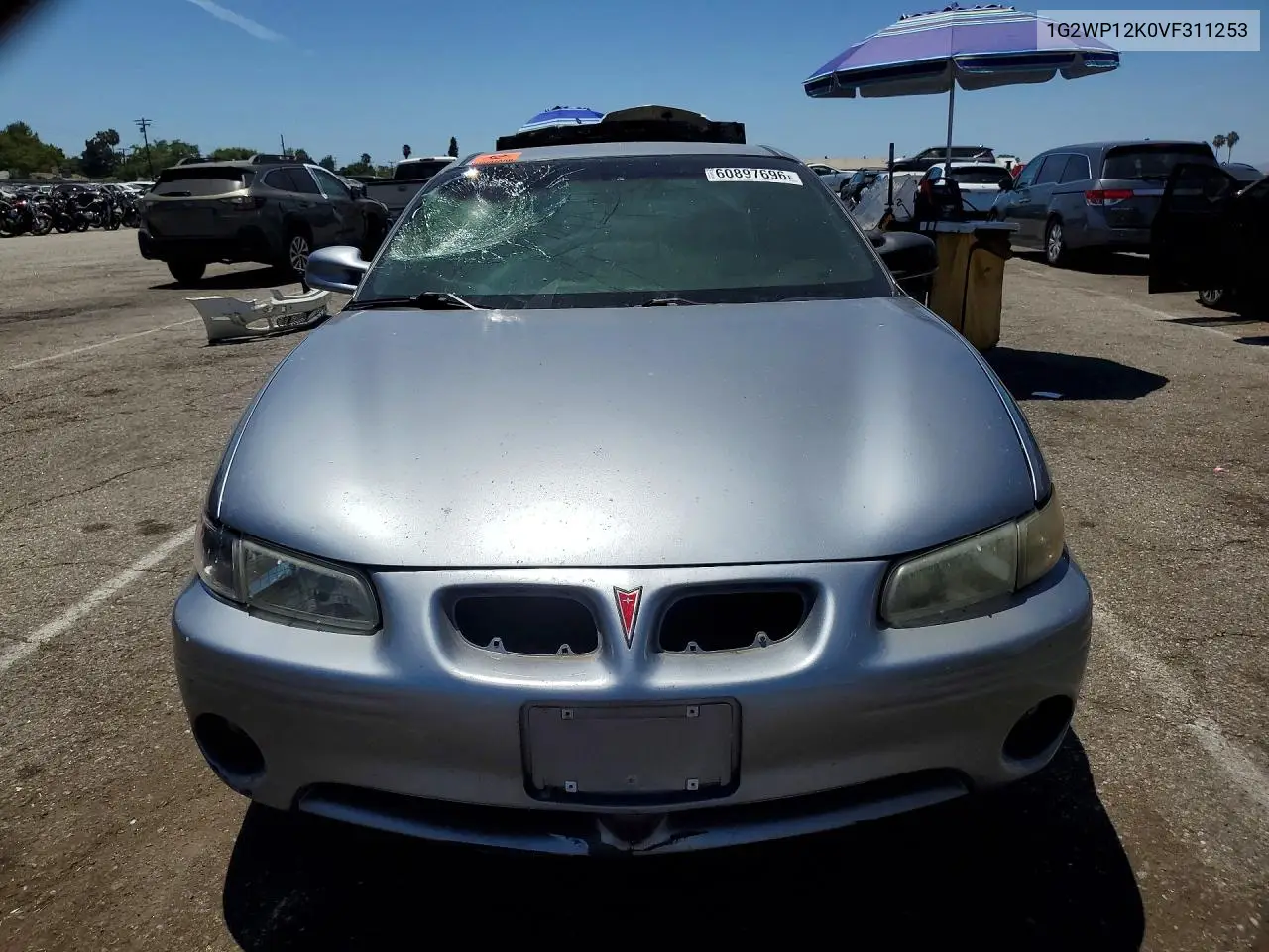 1997 Pontiac Grand Prix Gt VIN: 1G2WP12K0VF311253 Lot: 60897696