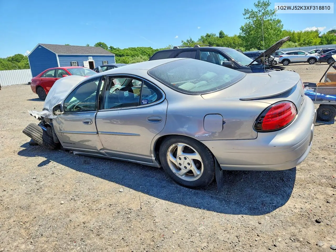 1999 Pontiac Grand Prix Se VIN: 1G2WJ52K3XF318810 Lot: 60444816