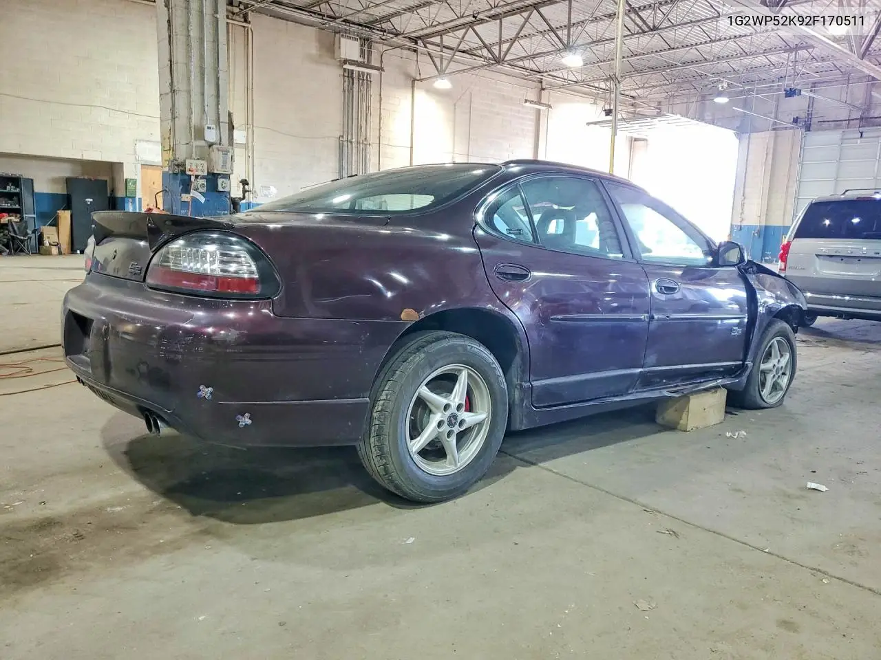 2002 Pontiac Grand Prix Gt VIN: 1G2WP52K92F170511 Lot: 50135686