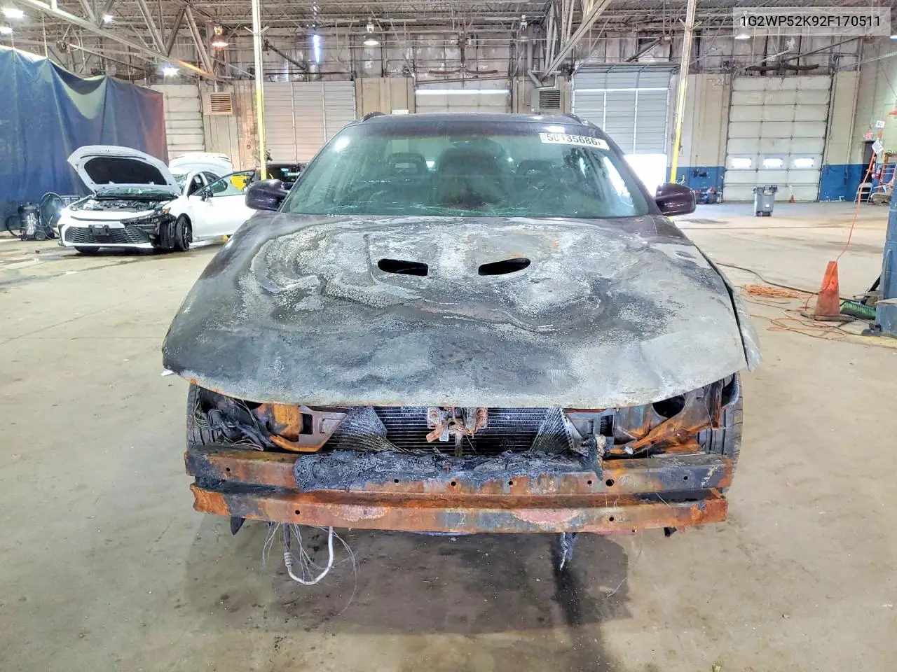 2002 Pontiac Grand Prix Gt VIN: 1G2WP52K92F170511 Lot: 50135686