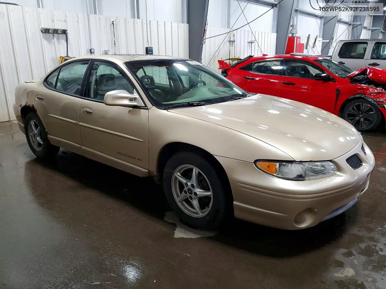 2002 Pontiac Grand Prix Gt VIN: 1G2WP52K92F238595 Lot: 54532376