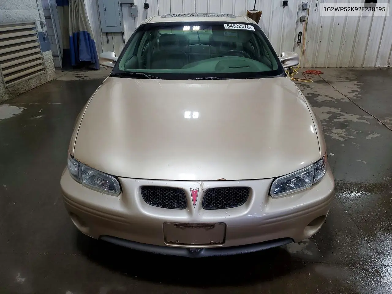 2002 Pontiac Grand Prix Gt VIN: 1G2WP52K92F238595 Lot: 54532376