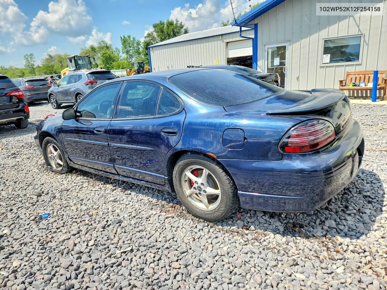 2002 Pontiac Grand Prix Gt VIN: 1G2WP52K12F254158 Lot: 60978986